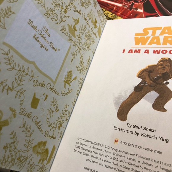 Disney Little Golden Books Star Wars Sith and Wookie  Soul Up, lot of 4 - Picture 12 of 12